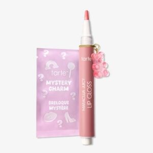 Tarte Maracuja Juicy Lip Plumping Peptide Gloss with Charm